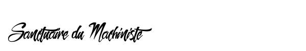 Sanctuaire du Machiniste font preview